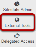 Go to External Tools.