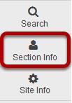 Go to Section Info.