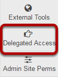 Go to Delegated Access tool.